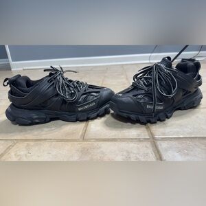 Balenciaga Men's Black Athletic Shoes